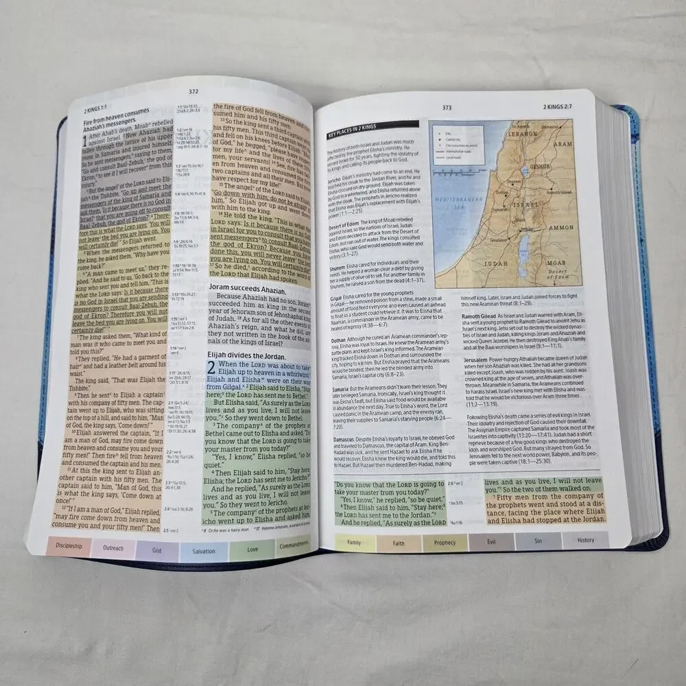 Bonded Leather Holy Bible NIV The Message Parallel New International Version
